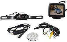 Wireless IR License Plate Rear View Night Vision Back Up Camera+3.5 
