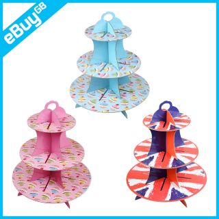   STAND   FAIRY CAKE CARDBOARD   BIRTHDAY PARTYWARE PARTY TABLEWARE
