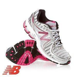 New Balance Performance W860V2 Womens Trainers   Silver/Pink