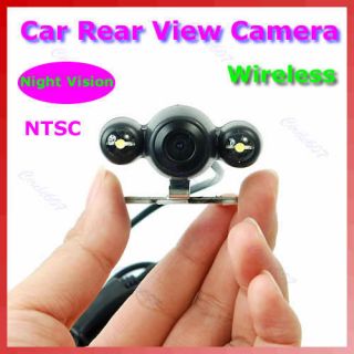   GPS Night Vision Car Rear View 2 LED Color Backup Camera NTSC 808