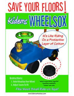 Kidems Wheelsox wheel covers for 12 36mo Quads Ect.,Made in USA 