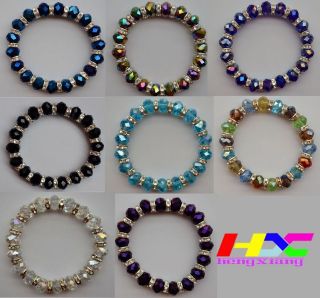 crystal stretch bracelets in Bracelets