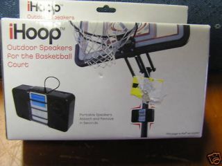 NIB iHOOP Outdoor Speakers for basketball Court