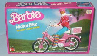 1983 Mattel Barbie Motor Bike 4856 NRFB sealed