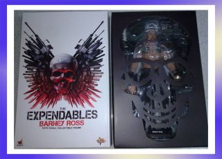 Hot Toys Expendables Barney Ross Sallone 1/6 Figure New