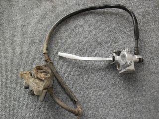 2009 SYM MIO 50cc Scooter Front Brake Assembly w/ Lever & Caliper 