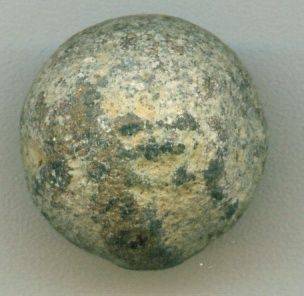 Waterloo battlefield Musket Ball with C O A