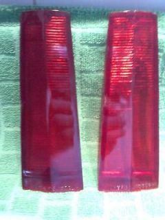 1966 Barracuda Valiant Tail Lights Lenses New Pair Auction (Fits 