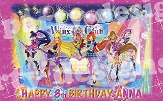 WINX CLUB Edible Cake Image Frosting Sheet Topper