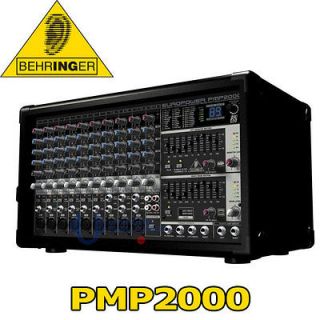 BEHRINGER PMP2000 PMP 2000 Powered Mixer + Amplifier FREE NEXT DAY 
