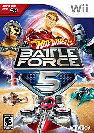 Hot Wheels Battle Force 5 Nintendo Wii Video Game
