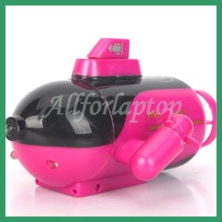   Radio Remote Control Power Submarine Kid Bath Toy Gift Shocking Pink