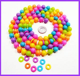 40 Feet of Bright Pop Beads   Endless hours of FUN