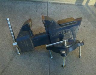 Craftsman 3 1/2 heavy  duty Bench Vise Vice Made in USA Model 51861 