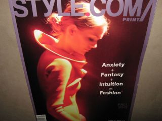 NEW STYLE/PRIN​T Fashion FALL 2012 Nadja Bender Cover TOP Shoes 