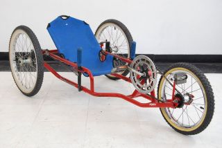   1970s Huffy Masa Slingshot Delta Recumbent Kids Tricycle Trike Bicycle