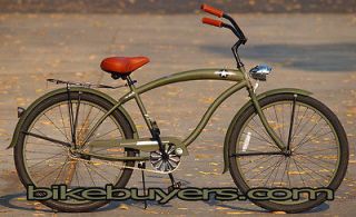   General Deluxe mans 26 single 1 speed Beach Cruiser Bike Bicycle