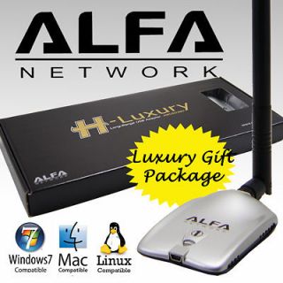 ALFA AWUS036H Wireless G USB Network Adapter Luxury Set