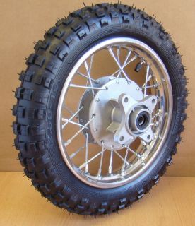50 10 Rear Wheel Rim Wheels Tires 50cc 70cc 110cc Pit Dirt Bike 10