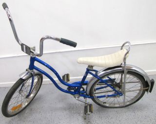 Vintage Schwinn Lil Chik Bike Blue Bicycle