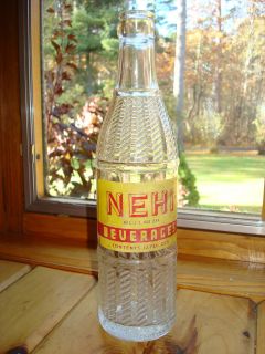 Vintage NEHI Beverages 12 oz. Glass Soda Pop Bottle DURAGLAS