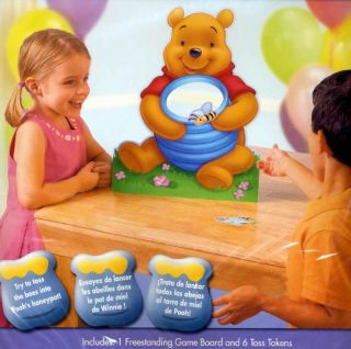 BIG Winnie the POOH Birthday Party TOSS Game Honey Bees Cake 