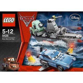 FREE SHIP 159pcs Lego Cars 2 8426 Movie Escape at Sea Submarine Boat 