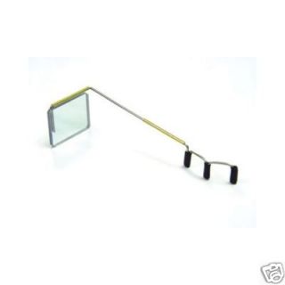 Metal TAKE A LOOK Clip On Bike Bicycle Mirror & ADAPTER