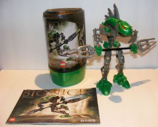 LEGO technic bionicle set 8589 RAHKSHI LERAHK, 2003