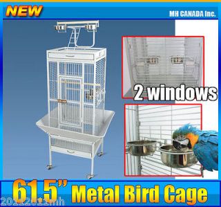61.5 Bird Cage Finches Metal Wire Parrot Decorative House w 