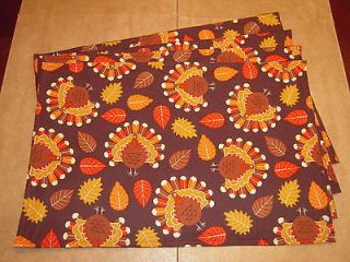 orange placemats in Placemats