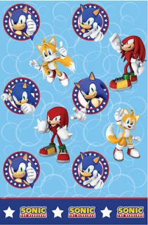 Birthday Party Supplies Sonic The Hedgehog Tablecover