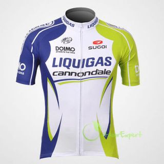 2012 Team Sports Bike Cycling Bicycle Jersey Short Sleeves Jacket 