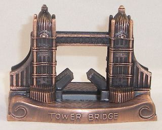 Souvenir Metal Building Big Ben Clock Tower Parliament London England