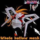 Bleach Cosplay Props Ichigo Kurosaki Bankai Whole Hollow Mask w/ horn 
