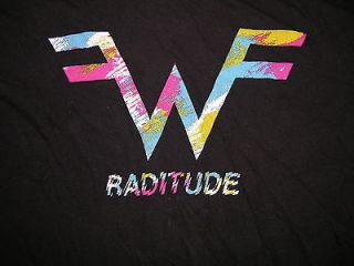 Weezer Raditude Logo Indie Punk Rock T Shirt Large Soft Rivers Cuomo 