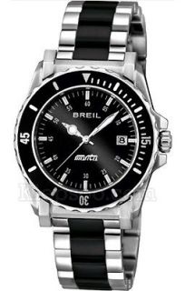 Breil Manta TW0831 Black Ceramic & Steel Band Watch