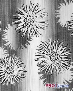 EDEM 030 20 retro wallpaper design flower black white