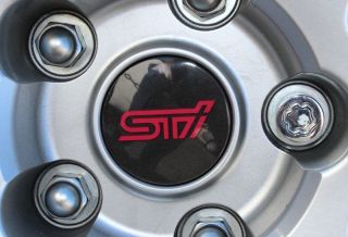   Subaru STi Wheel Center Cap Impreza WRX STi BBS Wheels Set of 4 NR