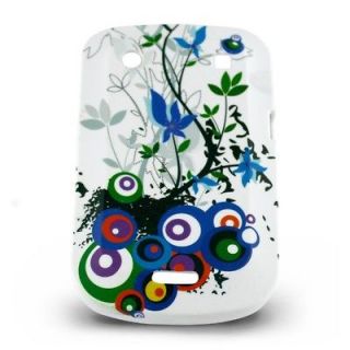 White, Blue and Green Case for BlackBerry Bold 9900/9930       