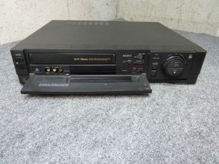   SHIPPING FOR PARTS OR REPAIR SONY SLV 750HF VHS VCR TAPE DECK CLEAN