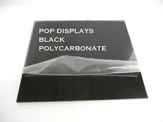 black lexan polycarbonate makrolon sheet 1/4 x 16 X 16