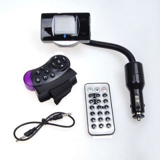 Bluetooth Player Car KIT FM Transmitter Extend  Steering Wheel USB 