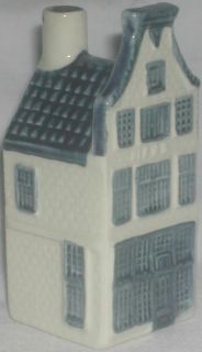 KLM Airlines #11 House Miniature Decanter Empty