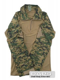 Under Vests And Body Armor BDU (Digital Camo)   Sizes S 4XL