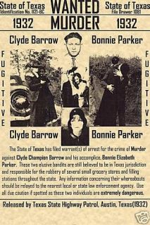bonnie and clyde~DEADLY DUO ELUDE POLICE