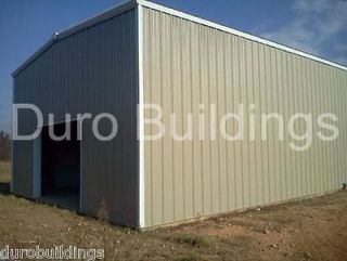 Duro BEAM Steel 30x40x22 Metal Building New Hay & Horse Barn Shop 