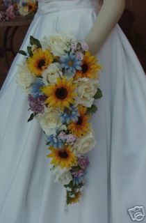 Country Wedding Flowers, Western Sunflower Bouquet