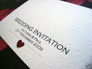 Personalised Invitations  Wedding, Reception, Civil Ceremony 