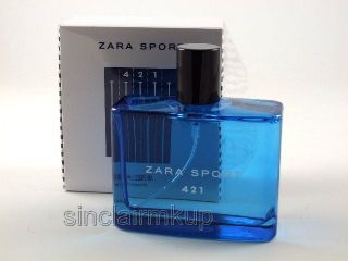 ZARA SPORT 421 .EDT. 75ml. NEW